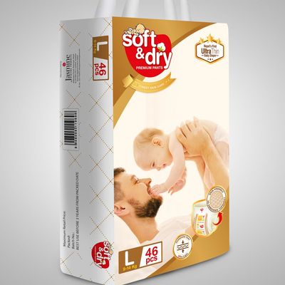 Soft and Dry Eco-Pack (L)