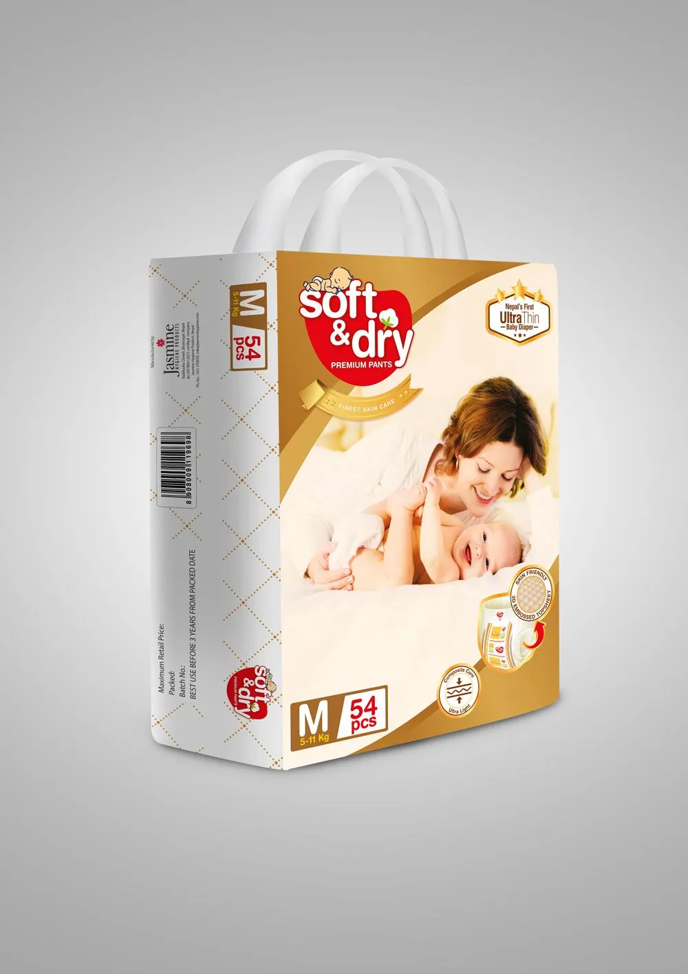 Soft and Dry Eco-Pack (M)